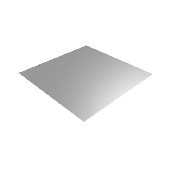 Изображение Экран 600x600 из зеркальной нержавеющей стали (термозащита)