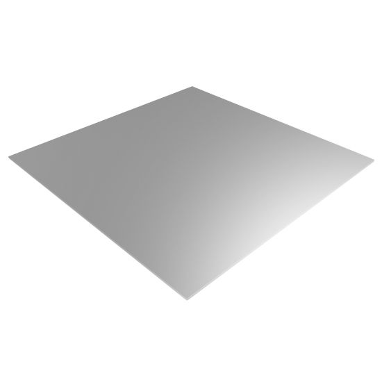 Изображение Экран 950x950 из зеркальной нержавеющей стали (термозащита)